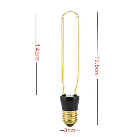 Romantic Special-Shaped Color Bulb E27 Large Screw Energy-Saving Lamp