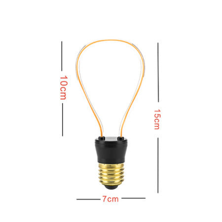 Romantic Special-Shaped Color Bulb E27 Large Screw Energy-Saving Lamp